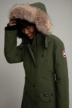 Chamarras Canada Goose Mujer México - Trillium Abrigos Verdes NL7610425